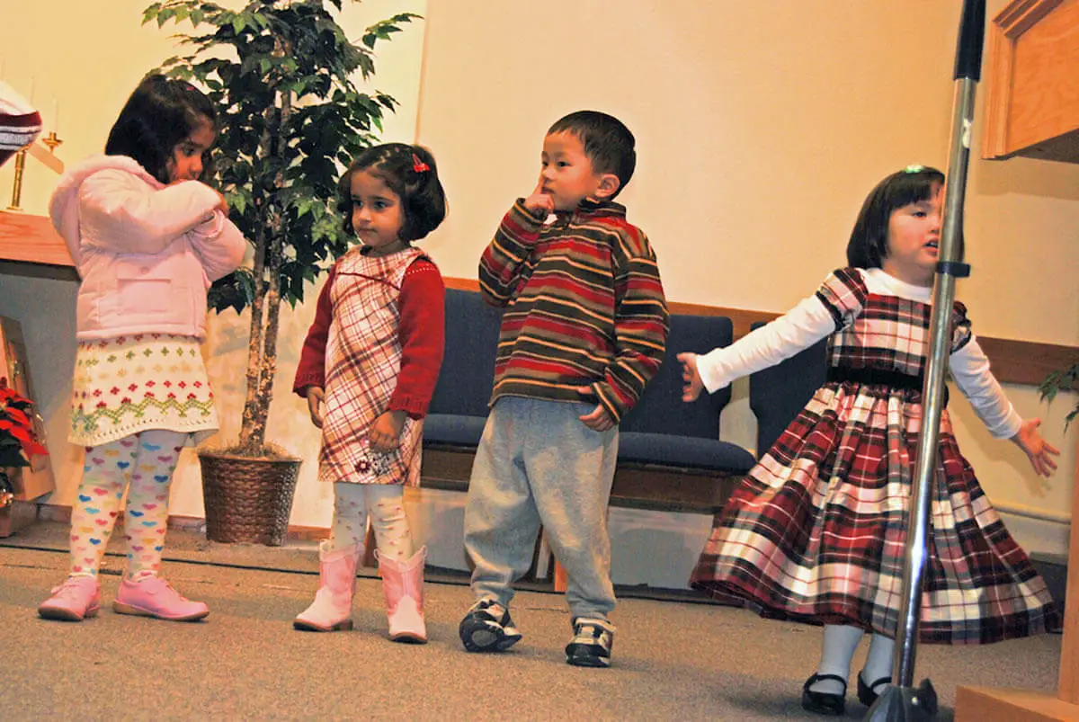 Kids Christmas Mission United Methodist Church in Fremont, CA